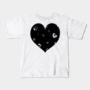 Chaotic Hearts, Dapple Series - Silver Kids T-Shirt